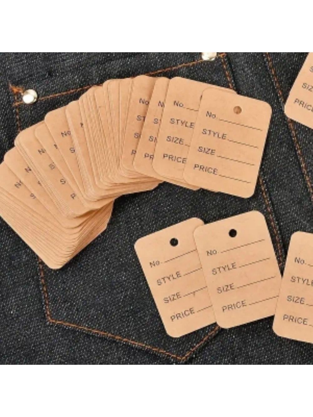 Sale tags for clothing, bags and other items 50pcs